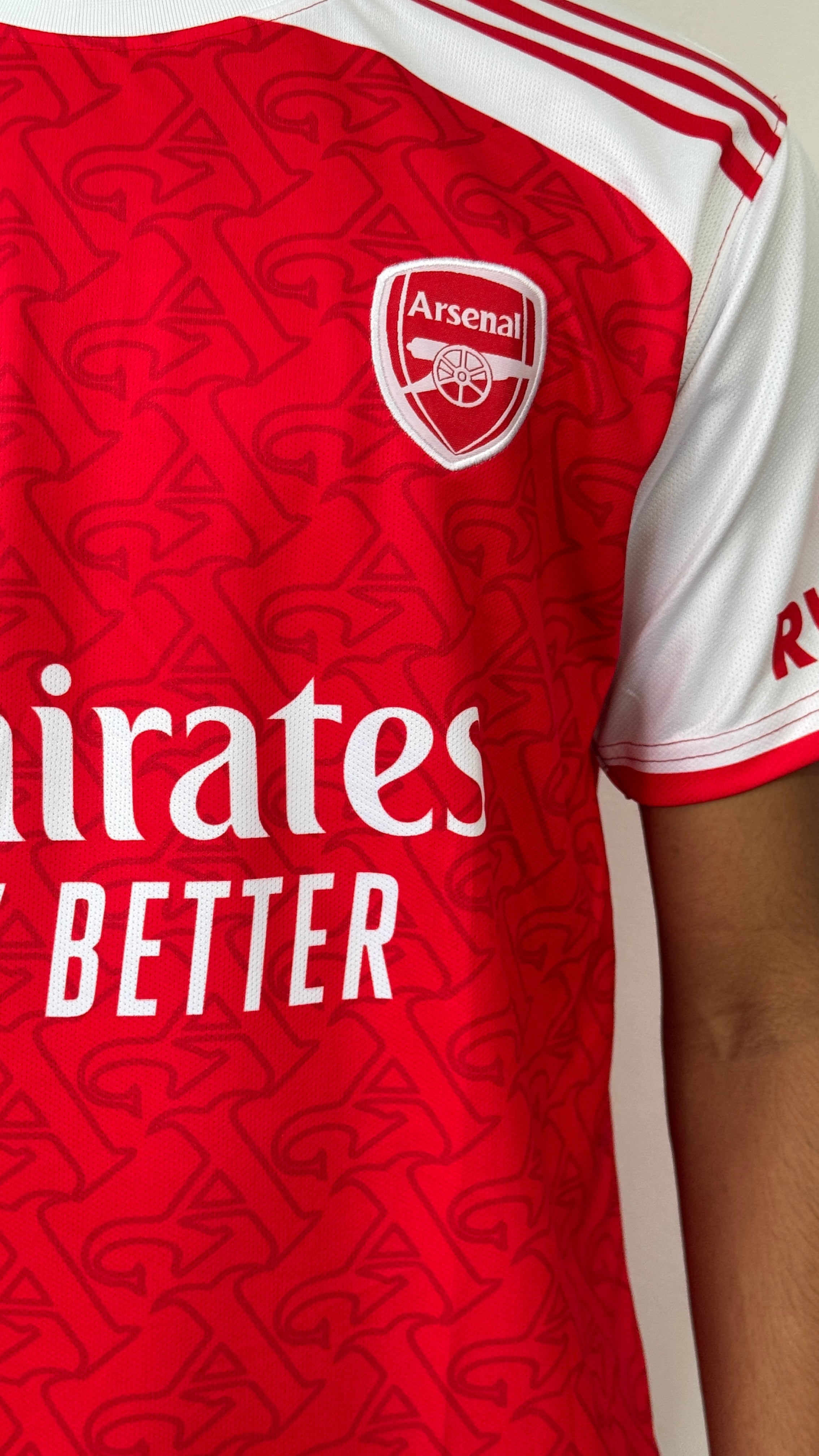ARSENAL  2025/26 NEW HOME JERSEY MARTINELLI -EMBROIDERY